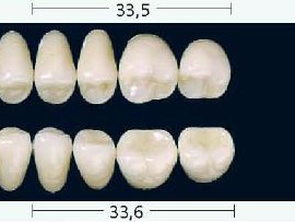 Искусственные фарфоровые зубы