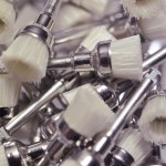 Миниатюрные щеточки для чистки и полировки