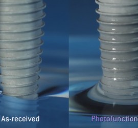 Фотофункционализация титанового имплантата