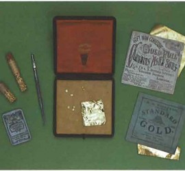 Золотая фольга для пломбирования зубов