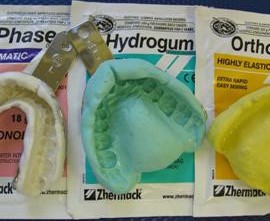 Оттиски из альгината фирмы Zhermack