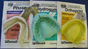 Оттиски из альгината фирмы Zhermack