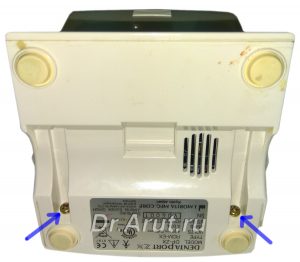 Откручивание винтов Морита