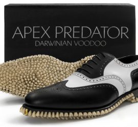 Мужские туфли с зубами