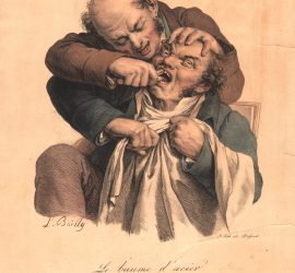 «Лекарь, извлекающий зуб у пациента» - Луи Леопольд Бойли (1825)
