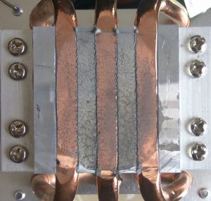 КПТ-8 + алмазный порошок + ПМС-100 после снятия радиатора