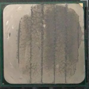 КПТ-8 + алмазный порошок + ПМС-100 после снятия радиатора