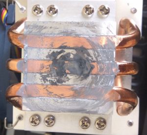 КПТ-8 + алмазный порошок после снятия радиатора